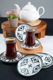 Hermia Ahenk 6 Juego de 6 platos de porcelana de 12 cm Multicolor